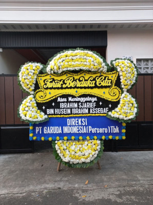 Papan Bunga Duka di Girijati