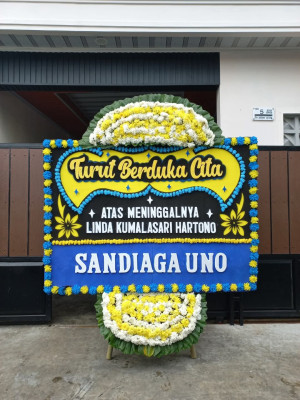 Papan Bunga Duka di Girijati